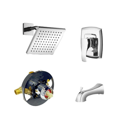 Victoria Pressure - Balanced Tub & Shower Set by VISENTIN - Golzar Home