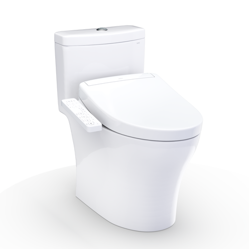 Toto Aquia® IV Washlet®+ S2 One-Piece Toilet - 1.28 Gpf/0.9 Gpf