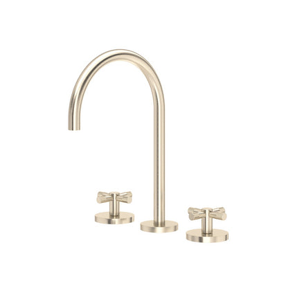 ROHL Amahle Widespread Bathroom Faucet With C-Spout