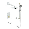 Vogt Mond 3-Way Th Shower Kit - Cross Handle - Golzar Home