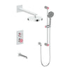 Vogt Mond 3-Way Th Shower Kit - Cross Handle - Golzar Home