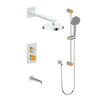 Vogt Mond 3-Way Th Shower Kit - Cross Handle - Golzar Home
