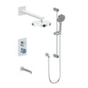 Vogt Mond 3-Way Th Shower Kit - Cross Handle - Golzar Home