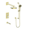 Vogt Mond 3-Way Th Shower Kit - Cross Handle - Golzar Home