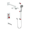 Vogt Mond 3-Way Th Shower Kit - Cross Handle - Golzar Home