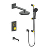 Vogt Mond 3-Way Th Shower Kit - Cross Handle - Golzar Home