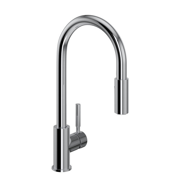 ROHL Lux Side Handle Stainless Steel Pulldown Kitchen Faucet