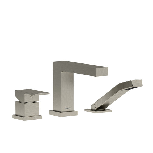 Riobel Kubik™ 3-Hole Deck Mount Tub Filler Trim