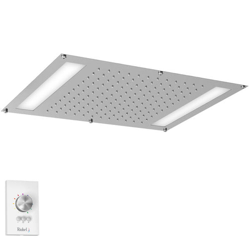 Riobel 22" x 16 1/2" Built-In Showerhead With Led Light