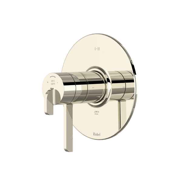 RIOBEL Authentica 1/2" Therm & Pressure Balance Trim With 3 Functions