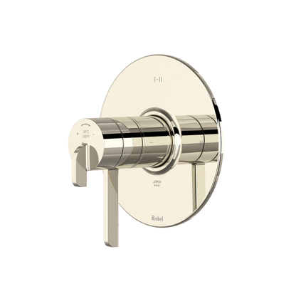RIOBEL Authentica 1/2" Therm & Pressure Balance Trim With 3 Functions