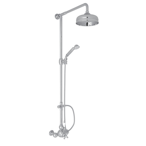 ROHL Arcana Exposed Wall Mount Thermostatic Shower With Volume Control