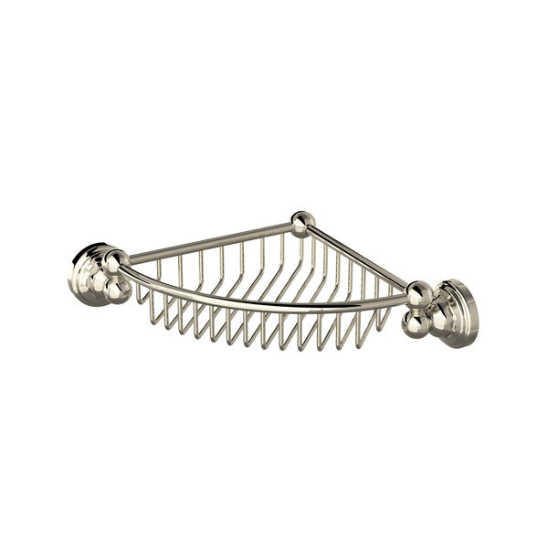Perrin & Rowe Edwardian™ Wall Mount Corner Basket