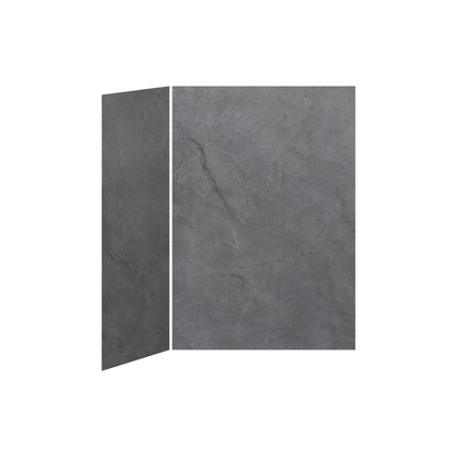 Kalia Concrete #210 - Matte Shower walls - Corner Installation