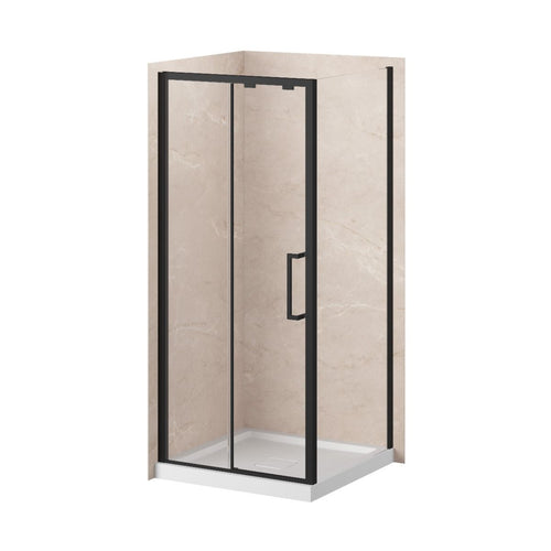 Kalia Mineral #520 - Gloss Shower wall 36 x 36 - Corner Installation