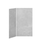 Kalia Concrete #220 - Matte Shower walls - Corner installation