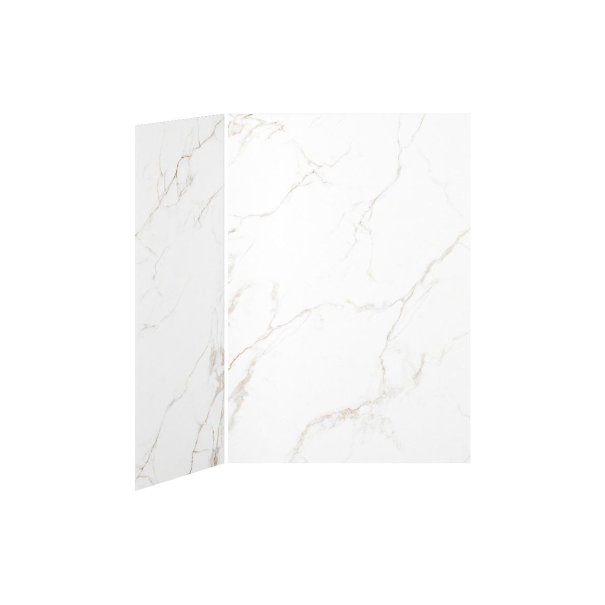 Kalia Mineral #510 - Gloss Shower wall - Corner Installation