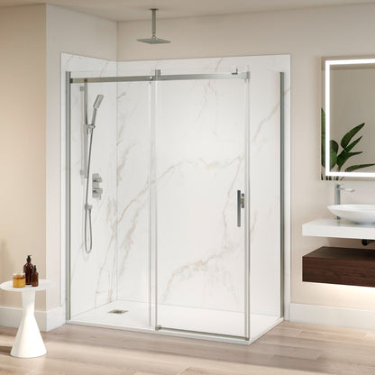 Kalia Mineral #510 - Gloss Shower wall - Corner Installation
