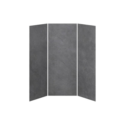 Kalia Concrete #210 - Matte Shower wall - Alcove Installation