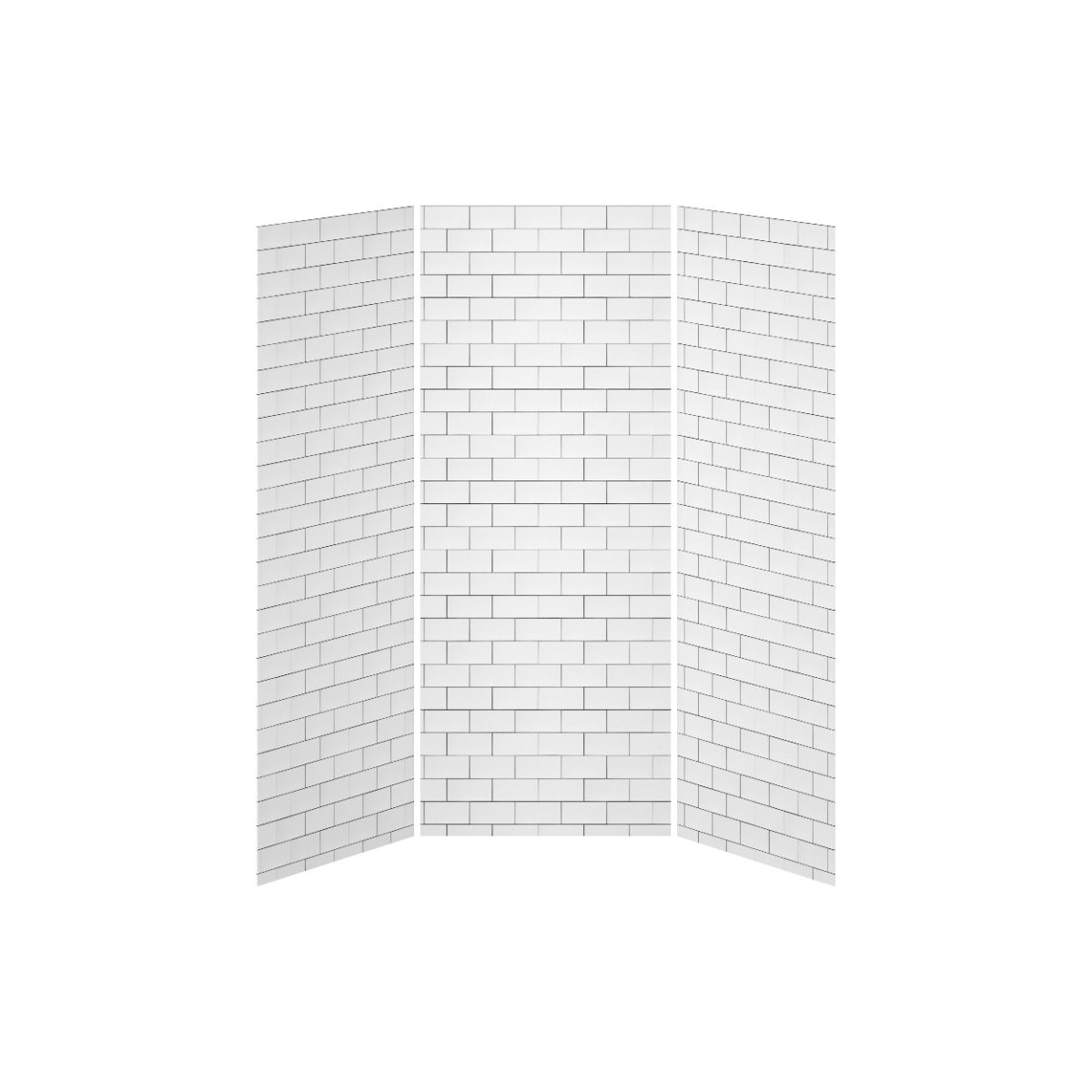 Kalia Tiles #700 - Gloss Shower wall - Alcove Installation