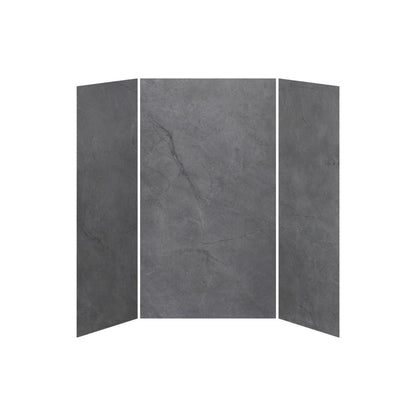 Kalia Concrete #210 - Matte Shower wall - Alcove Installation