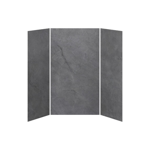 Kalia Concrete #210 - Matte Shower wall - Alcove Installation