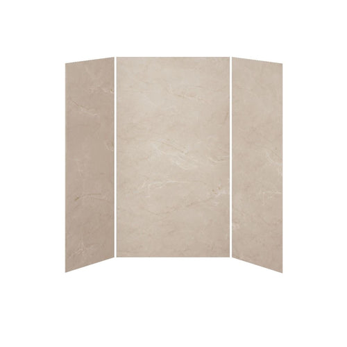 Kalia Mineral #520 - Gloss Shower wall 48 x 36 - Alcove Installation