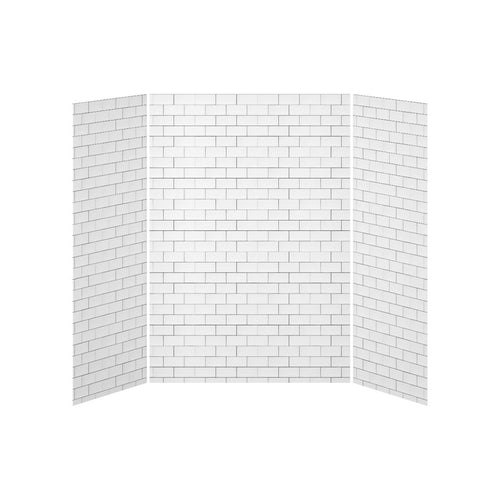 Kalia Tiles #700 - Gloss Shower wall - Alcove Installation