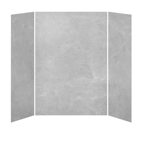 Kalia Concrete #220 - Matte Shower wall - Alcove Installation