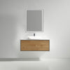 Wall-Mount Single Sink Bathroom Vanity - Golzar Home