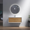 Wall-Mount Single Sink Bathroom Vanity - Golzar Home