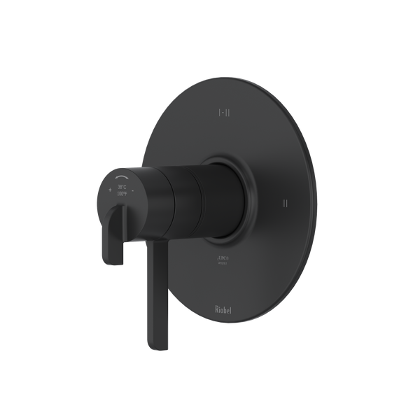 RIOBEL Authentica 1/2" Therm & Pressure Balance Trim With 3 Functions