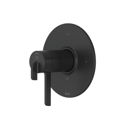 RIOBEL Authentica 1/2" Therm & Pressure Balance Trim With 3 Functions