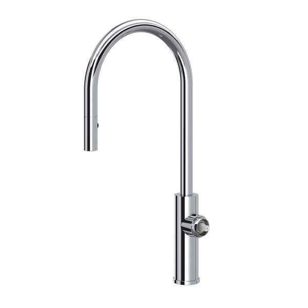 ROHL Eclissi Pull-Down Kitchen Faucet With C-Spout Less Handle
