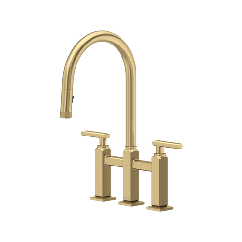ROHL Apothecary Bridge Pull-Down Kitchen Faucet