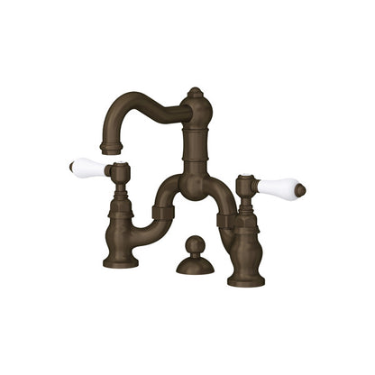 ROHL Acqui Deck Mount Bridge Bathroom Faucet