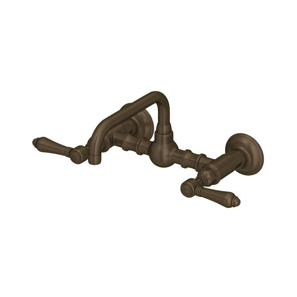 ROHL Acqui Wall Mount Bridge Bathroom Faucet