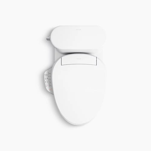 Spacity™ Hidden cord one-piece compact elongated toilet with skirted trapway, 1.28 gpf