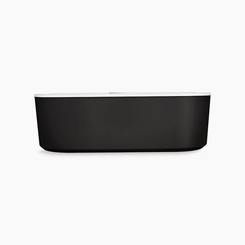 Volute® 63" x 28-3/8" freestanding bath with shroud