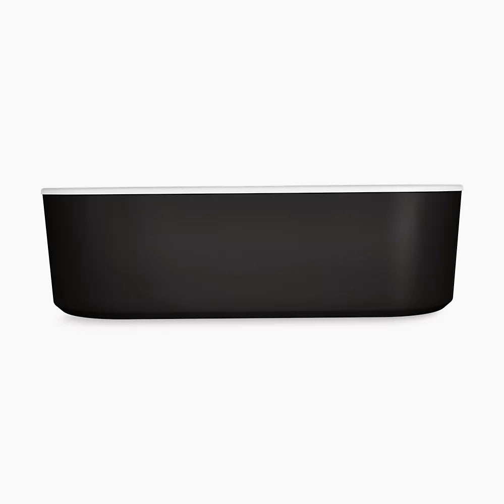 Volute® 70-7/8" x 30-3/8" freestanding bath with shroud