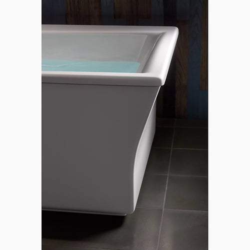 Stargaze® 60" x 34" freestanding bath with straight shroud