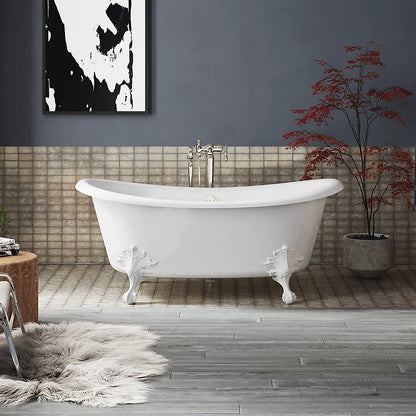 Artifacts™ 66-1/4" x 32-1/2" freestanding bath