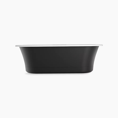 Volute® 63" x 28-3/8" freestanding bath with base