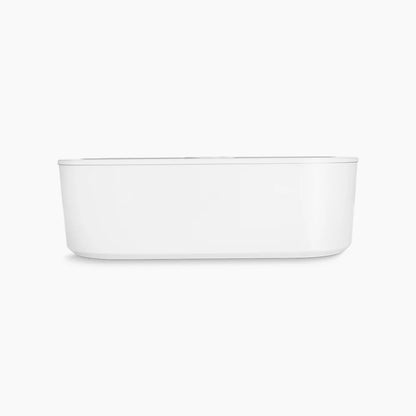 Volute® 63" x 28-3/8" freestanding bath with shroud