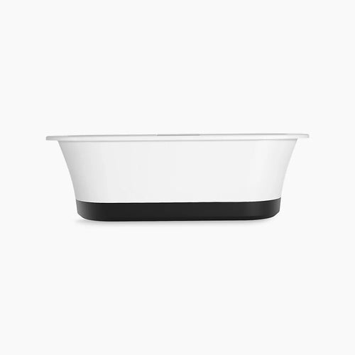 Volute® 63" x 28-3/8" freestanding bath with base
