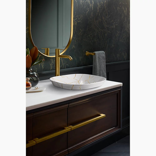 Aureus® 16-3/4" square vessel bathroom sink, no overflow