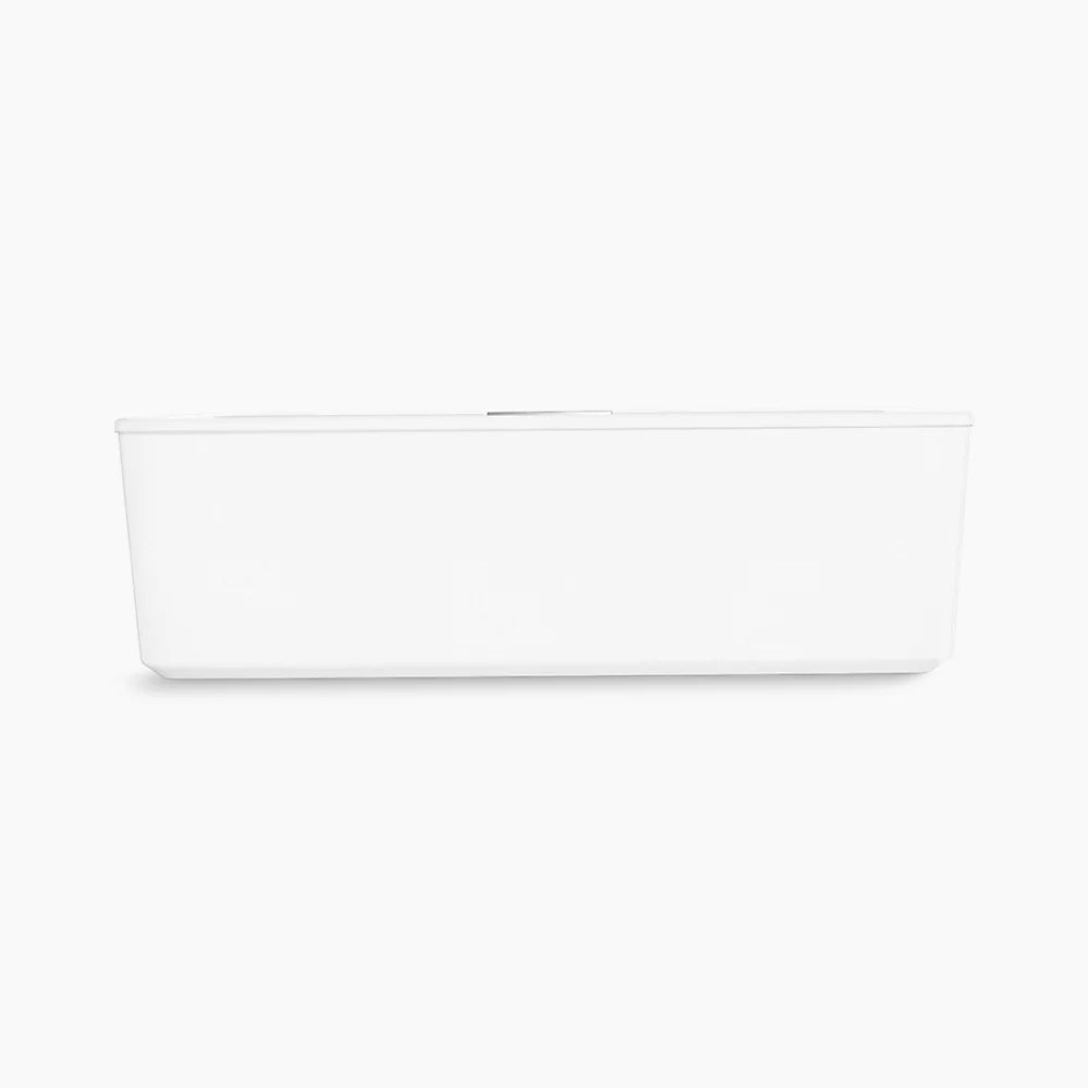 Volute® 63" x 28-3/8" freestanding bath with shroud