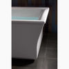 Stargaze® 72" x 36" freestanding bath with fluted shroud