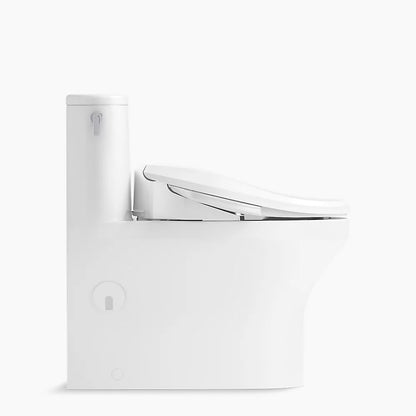 Spacity™ Hidden cord one-piece compact elongated toilet with skirted trapway, 1.28 gpf