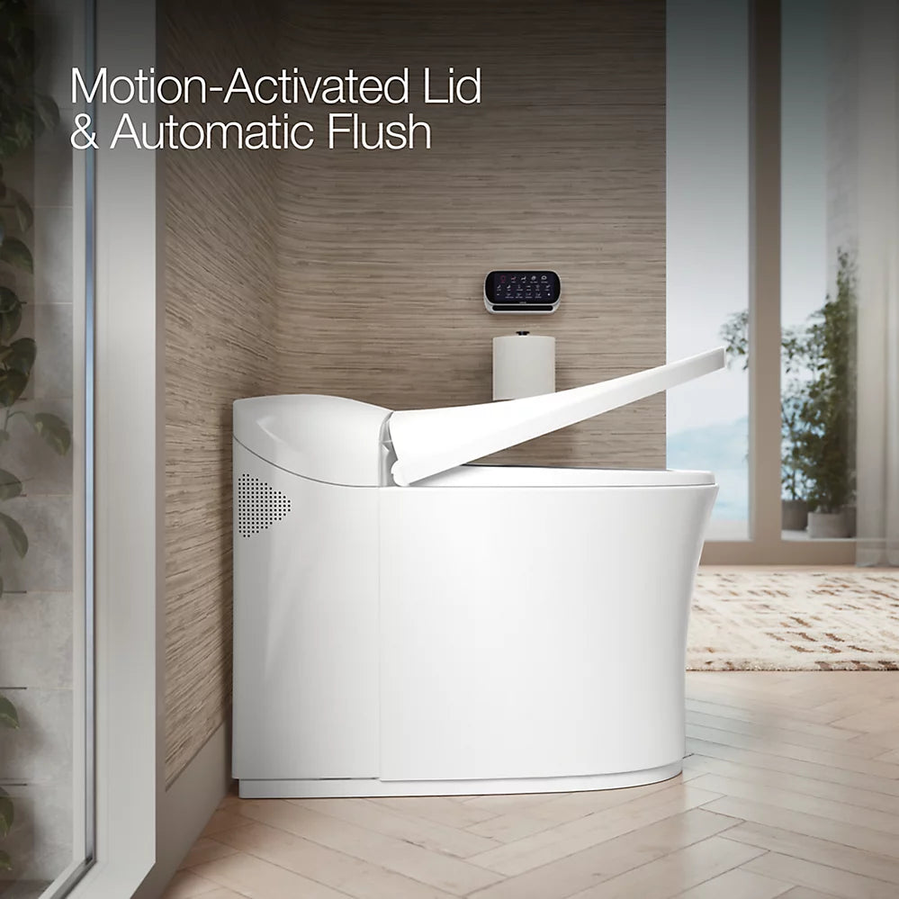 Eir® One-piece elongated smart toilet, dual-flush